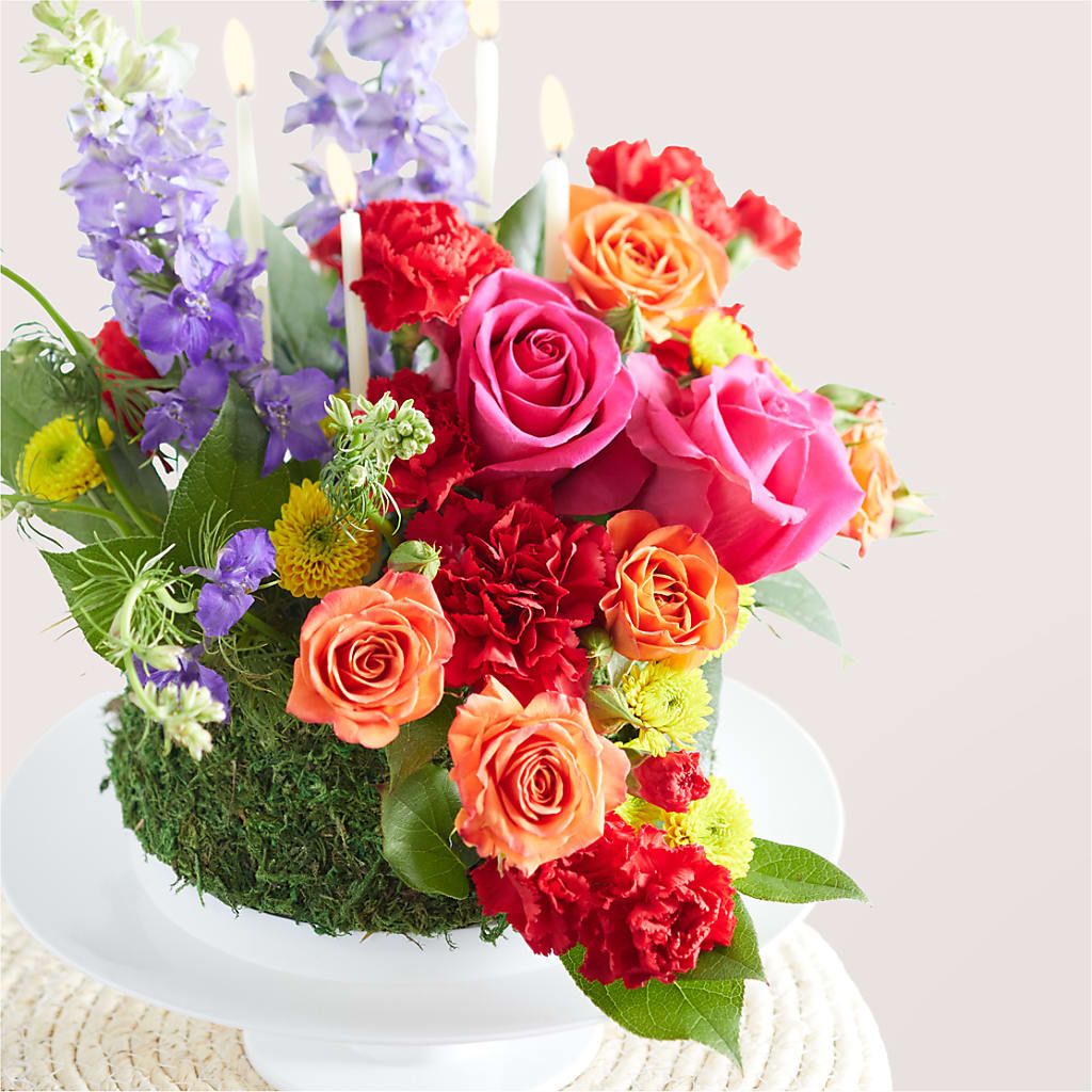 Best Year Yet Floral Cake –  Akd Florist, Santa Maria CA