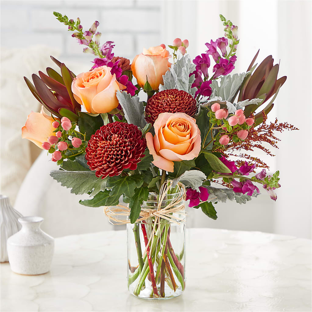 Moody Hues Bouquet –  Akd Florist, Santa Maria CA