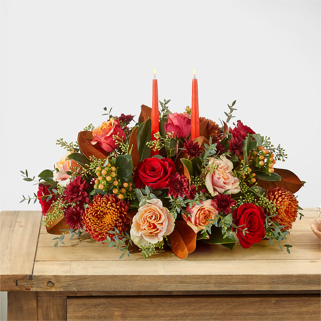 Gather Near Centerpiece –  Akd Florist, Santa Maria CA