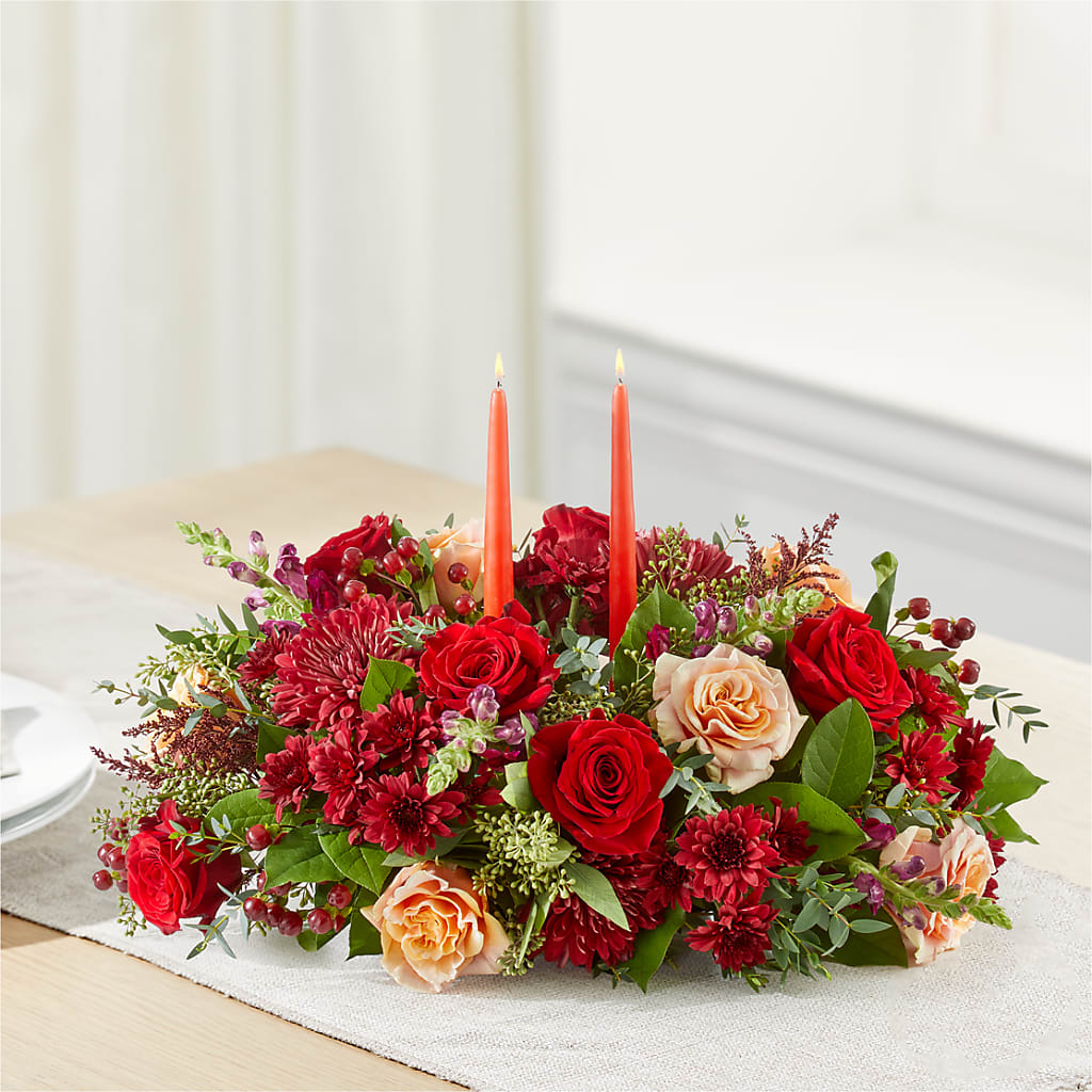 Most Thankful Centerpiece –  Akd Florist, Santa Maria CA