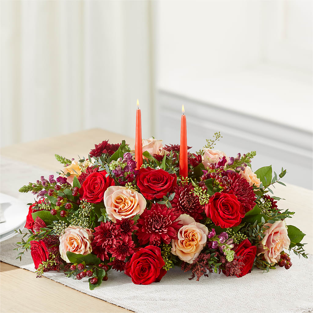 Most Thankful Centerpiece –  Akd Florist, Santa Maria CA
