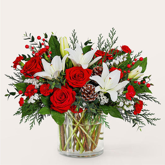 Best in Snow Bouquet –  Akd Florist, Santa Maria CA