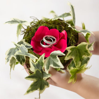 Lila Rose Ring Nest –  Akd Florist, Santa Maria CA