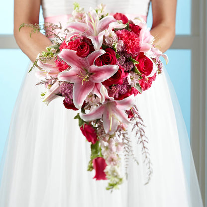 Lily & Rose Bouquet –  Akd Florist, Santa Maria CA