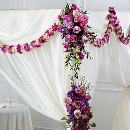 Color & Light Chuppah Decor –  Akd Florist, Santa Maria CA