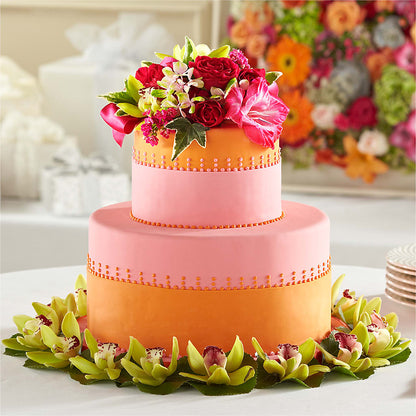 Sweet Citrus Cake Decor –  Akd Florist, Santa Maria CA